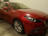 Selling Red Mazda 3 2015 Sedan in Parañaque