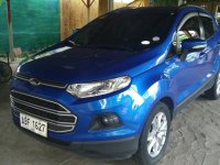 Selling Blue Ford Ecosport 2015 at 42000 in Quezon City