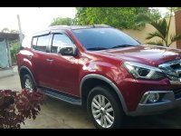 Selling Red Isuzu Mu-X 2018 in Ibaan