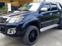 Selling Blue Toyota Hilux 2014 in Manila