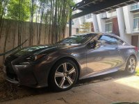 Grey Lexus Rc 2015 for sale in Manila