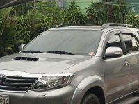 Sell Grey 2015 Toyota Fortuner in Quezon City