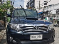 Selling Black Toyota Fortuner 2014 in Manila