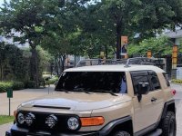 Beige Toyota Fj Cruiser 2015 for sale in Manila