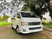 Sell Pearl White 2013 Toyota Hiace Super Grandia in Manila