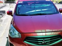 Selling Red Mitsubishi Mirage g4 2015 in Kalayaan