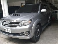 Selling Silver Toyota Fortuner  2.7 (A) 2015 in Manila