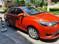 Orange Toyota Vios 1.5 G Manual 2014 for sale in Pasig