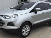 Silver Ford Ecosport 2017 for sale in Malabon City