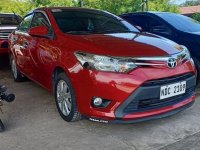 Red Toyota Vios 2017 for sale in Santiago