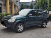 Green Honda Cr-V 2002 for sale in San Juan City