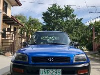 Blue Toyota RAV4 1996 for sale in Manila