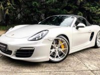 White Porsche Boxster 2015 for sale in Las Piñas