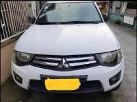 White Mitsubishi Strada 2014 for sale in Taguig