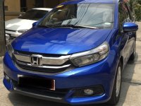 Blue Honda Mobilio 2018 for sale in Manila