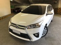 White Toyota Yaris 2017 for sale in Manila