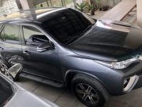 Silver Toyota Fortuner 2017 for sale in General Santos