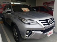 Grey Toyota Fortuner 2017 SUV for sale in Manila