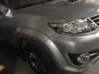 Selling Silver Toyota Fortuner 2015 in Manila