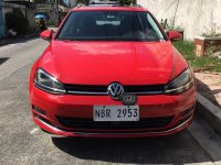 Red Volkswagen Golf 2018 for sale in Manila