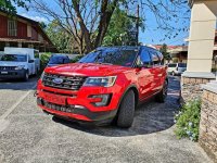 Red Ford Explorer 2017 SUV / MPV for sale in Quezon City