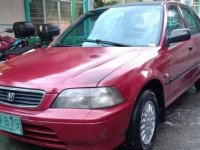 Red Honda City 1997 for sale in Valenzuela