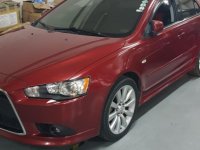 Red Mitsubishi Lancer 2010 for sale in Antipolo