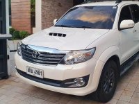 Sell Pearl White 2015 Toyota Fortuner in Banaue