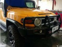 Yellow Toyota Fj Cruiser for sale in Malabon