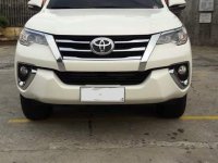 White Toyota Fortuner 2017 for sale in Malolos