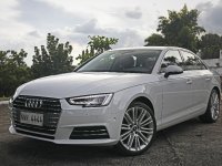 White Audi A4 2017 for sale in Quezon City
