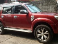 Red Ford Everest 2014 for sale in Cebu