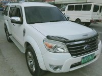 White Ford Everest 2012 for sale in Manila