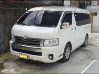 White Toyota Hiace Super Grandia 2015 for sale in Pateros