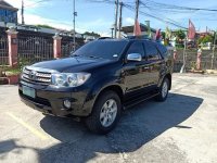 Black Toyota Fortuner 2010 for sale in Apalit