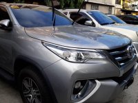 Silver Toyota Fortuner 2017 for sale in Manila