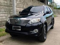 Black Toyota Fortuner 2016 for sale in Baguio