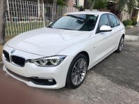 White BMW 320D 2017 for sale in Las Pinas