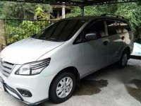 Silver Toyota Innova 2015 for sale in Manila