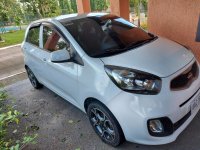 White Kia Picanto 2015 for sale in Calamba