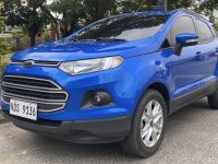 Blue Ford Ecosport 2016 for sale in Manila