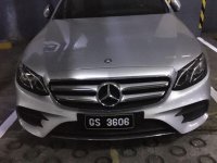 Selling Silver Mercedes-Benz E-Class 2017 in Manila