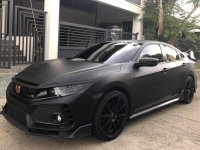 Black Honda Civic 2017 for sale in Quezon City