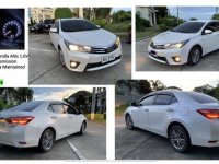 Pearl White Toyota Corolla Altis 2014 for sale in Santa Rosa