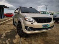 Silver Toyota Fortuner 2012 for sale in Calamba