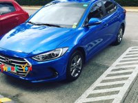 Selling Blue Hyundai Elantra 2016 in Manila
