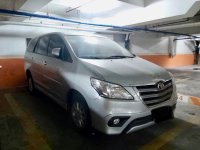 Silver Toyota Innova 2015 for sale in Manila