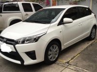 Pearl White Toyota Yaris 2017 for sale in Las Piñas