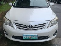 White 2013 Toyota Corolla Altis for sale in Manila