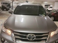 Selling Silver Toyota Fortuner 2017 in Quezon City